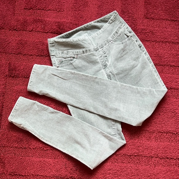 Jag Jeans High Rise Skinny Corduroy Pull On Pants - Picture 1 of 9